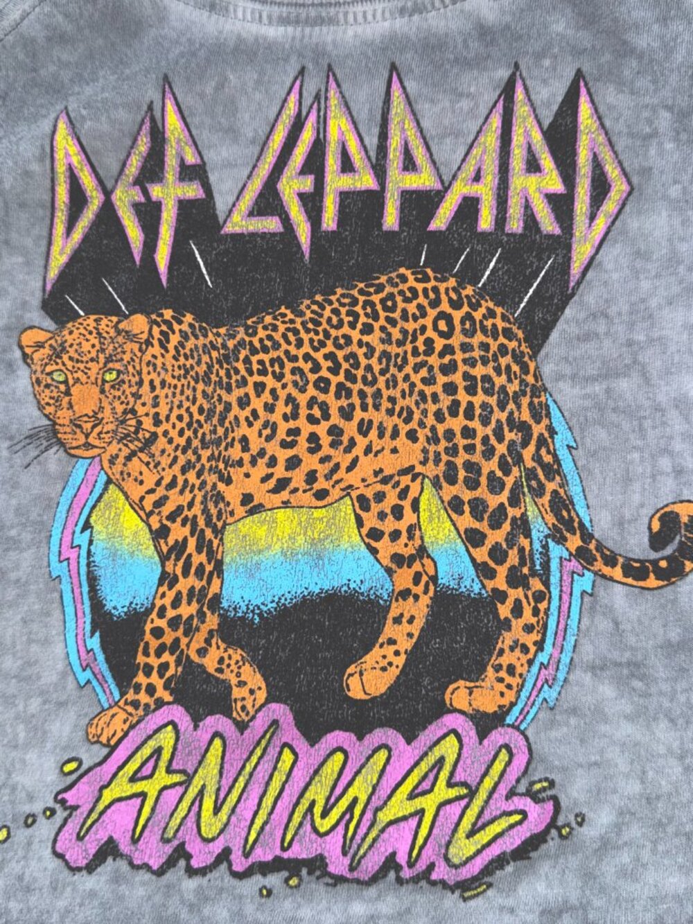 Girls Size 2T Def Leppard Graphic Tee, Short Sleeve T-Shirt - Picture 4 of 7